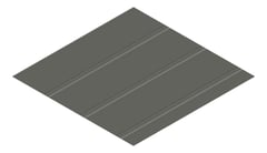 3D Presentation Image of Metal SheetCladding Lysaght Zenith Dominion285 WoodlandGrey