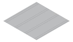 3D Presentation Image of Metal SheetCladding Lysaght Zenith Dominion485 Bluegum