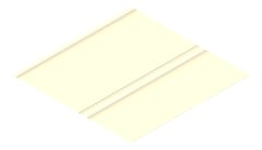 3D Presentation Image of Metal SheetCladding Lysaght Zenith Dominion485 ClassicCream