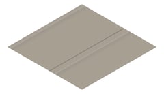 3D Presentation Image of Metal SheetCladding Lysaght Zenith Dominion485 Gully