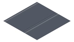 3D Presentation Image of Metal SheetCladding Lysaght Zenith Dominion485 Ironstone