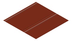 3D Presentation Image of Metal SheetCladding Lysaght Zenith Dominion485 ManorRed