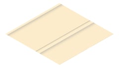 3D Presentation Image of Metal SheetCladding Lysaght Zenith Dominion485 Paperbark