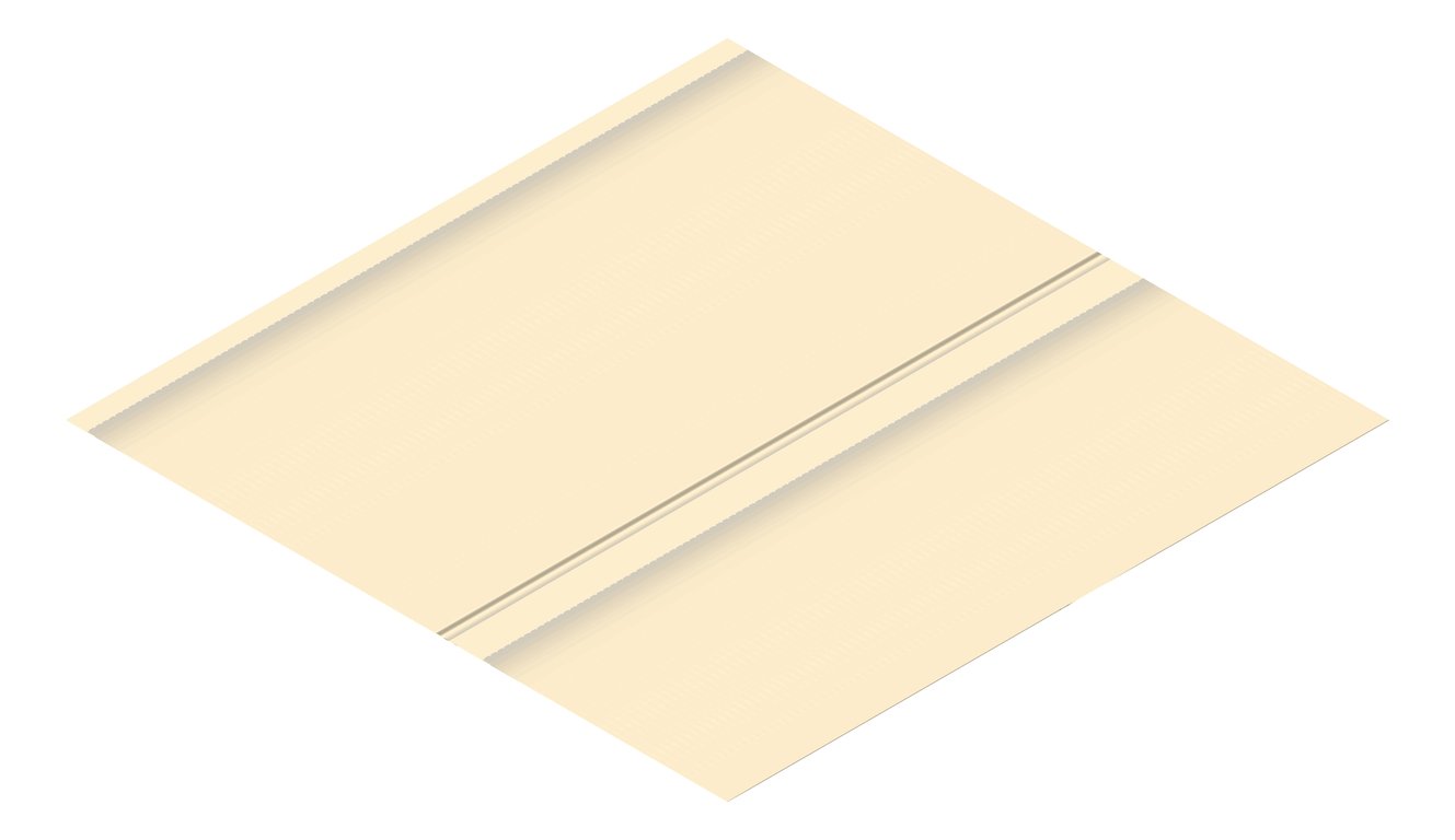 3D Presentation Image of Metal SheetCladding Lysaght Zenith Dominion485 Paperbark