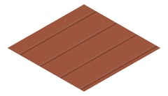 3D Presentation Image of Metal SheetCladding Lysaght Zenith Enseam265 Aries