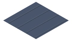 3D Presentation Image of Metal SheetCladding Lysaght Zenith Enseam265 DeepOcean