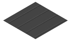 3D Presentation Image of Metal SheetCladding Lysaght Zenith Enseam265 Monument