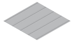 3D Presentation Image of Metal SheetCladding Lysaght Zenith Enseam465 BluegumMatt