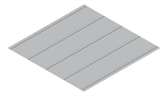 3D Presentation Image of Metal SheetCladding Lysaght Zenith Enseam465 Bluegum