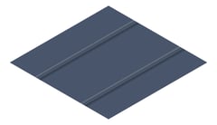 3D Presentation Image of Metal SheetCladding Lysaght Zenith Enseam465 DeepOcean