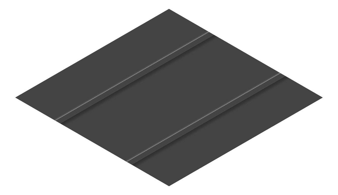 3D Presentation Image of Metal SheetCladding Lysaght Zenith Enseam465 Monument