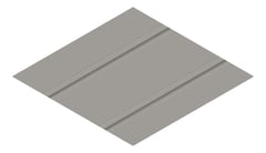 3D Presentation Image of Metal SheetCladding Lysaght Zenith Enseam465 Wallaby