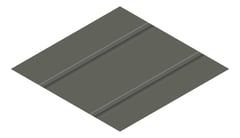 3D Presentation Image of Metal SheetCladding Lysaght Zenith Enseam465 WoodlandGrey