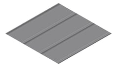 3D Presentation Image of Metal SheetCladding Lysaght Zenith Imperial325 Basalt