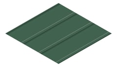3D Presentation Image of Metal SheetCladding Lysaght Zenith Imperial325 CottageGreen