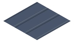 3D Presentation Image of Metal SheetCladding Lysaght Zenith Imperial325 DeepOcean