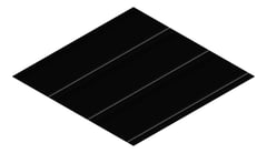 3D Presentation Image of Metal SheetCladding Lysaght Zenith Imperial325 NightSky