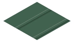 3D Presentation Image of Metal SheetCladding Lysaght Zenith Imperial525 CottageGreen