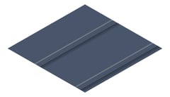 3D Presentation Image of Metal SheetCladding Lysaght Zenith Imperial525 DeepOcean