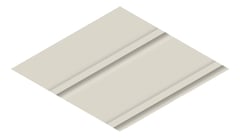 3D Presentation Image of Metal SheetCladding Lysaght Zenith Imperial525 Dune