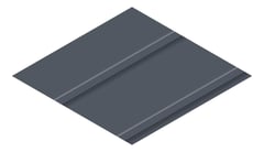 3D Presentation Image of Metal SheetCladding Lysaght Zenith Imperial525 Ironstone