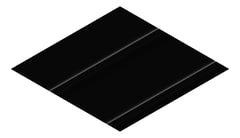 3D Presentation Image of Metal SheetCladding Lysaght Zenith Imperial525 NightSky