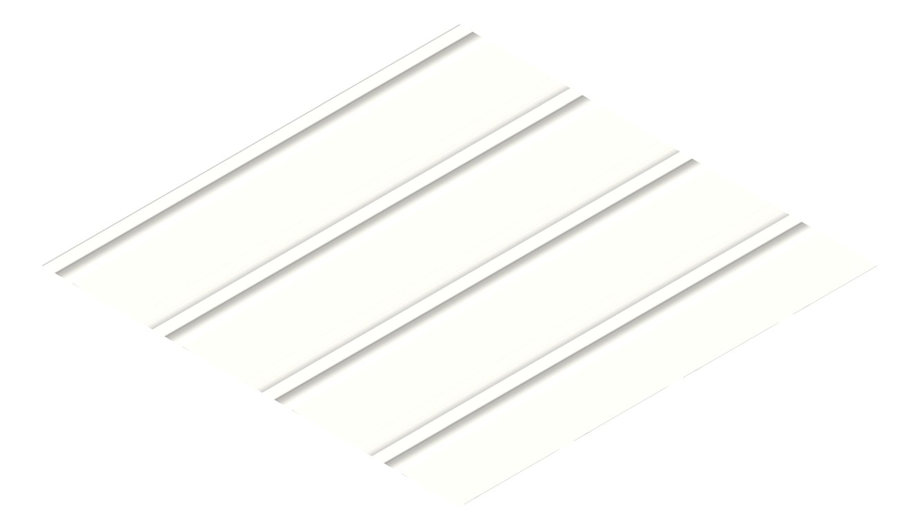 3D Presentation Image of Metal SheetCladding Lysaght Zenith Imperial525 Southerly