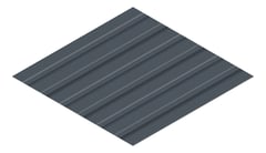 3D Presentation Image of Metal SheetCladding Lysaght Zenith Longline305 Celestian