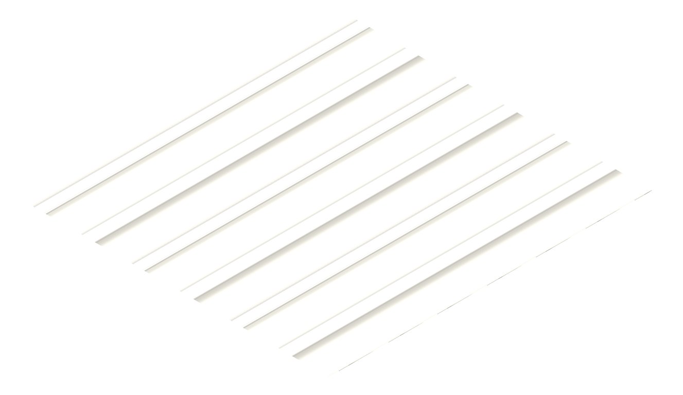 3D Presentation Image of Metal SheetCladding Lysaght Zenith Longline305 Galactic