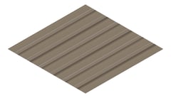 3D Presentation Image of Metal SheetCladding Lysaght Zenith Longline305 Jasper