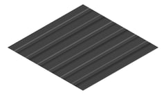 3D Presentation Image of Metal SheetCladding Lysaght Zenith Longline305 Monument