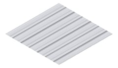 3D Presentation Image of Metal SheetCladding Lysaght Zenith Longline305 ZincalumeSteel