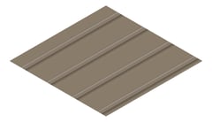 3D Presentation Image of Metal SheetCladding Lysaght Zenith Snapseam265 Jasper