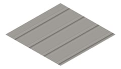 3D Presentation Image of Metal SheetCladding Lysaght Zenith Snapseam265 Wallaby