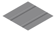 3D Presentation Image of Metal SheetCladding Lysaght Zenith Snapseam465 Basalt