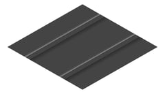 3D Presentation Image of Metal SheetCladding Lysaght Zenith Snapseam465 Monument