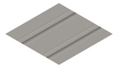 3D Presentation Image of Metal SheetCladding Lysaght Zenith Snapseam465 Wallaby
