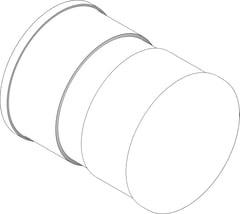 3D Documentation Image of KemPress Connector MMKembla Copper Large