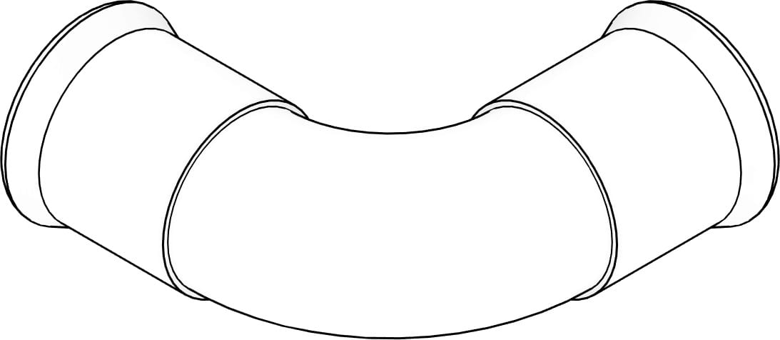 3D Documentation Image of KemPress Elbow MMKembla Copper