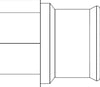 Plan Image of KemPress LineAdaptor MMKembla CopperAlloy F