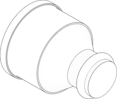 3D Documentation Image of KemPress ReducerConnector MMKembla Copper Large