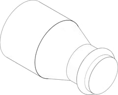 3D Documentation Image of KemPress ReducerConnector MMKembla Copper M-F Large