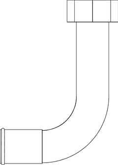Plan Image of KemPress Bend MMKembla Stainless FemaleBSPT-RThread