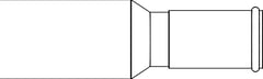 Plan Image of KemPress Reducer MMKembla Stainless TubeEnd