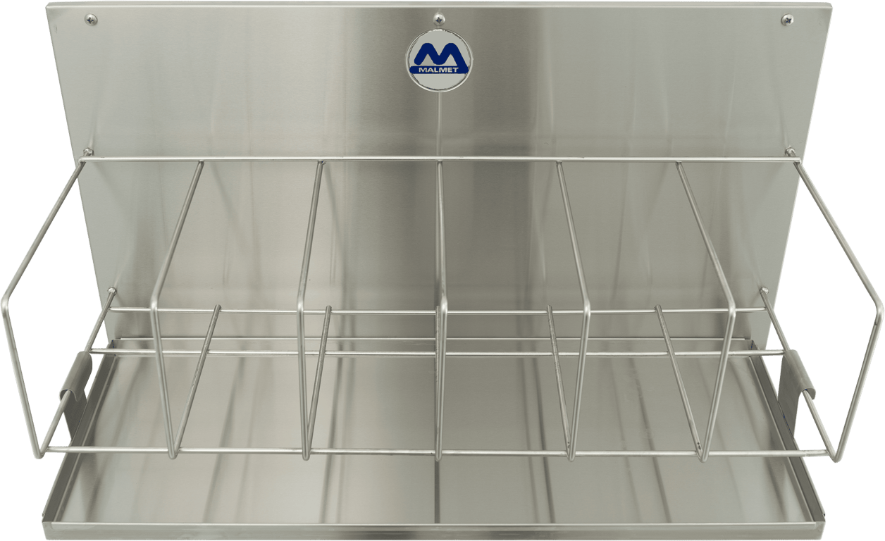 PR6-WT Malmet F3.png Image of Rack WallMount Malmet UrinalBottle