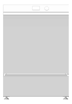 Front Image of Washer Disinfector Malmet Freestanding FrontLoading