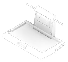 3D Documentation Image of BabyChangeStation Metlam Horizontal SurfaceMounted