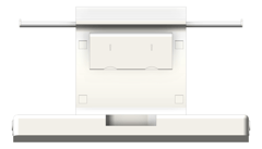 Front Image of BabyChangeStation Metlam Horizontal SurfaceMounted