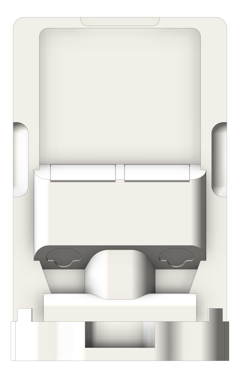 Front Image of BabyChangeStation Metlam Vertical SurfaceMounted