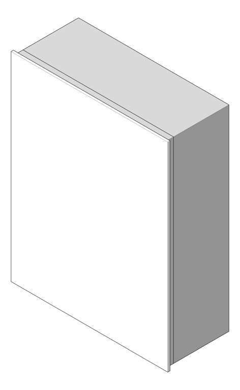 Image of Cabinet Mirror Metlam Integrated PaperTowel SoapDispenser
